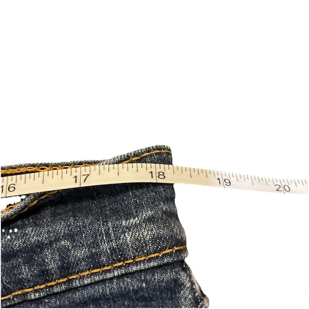Levi's 505‎ Straight Leg Dark Wash Blue Denim Jeans Men's Size 38x30(
